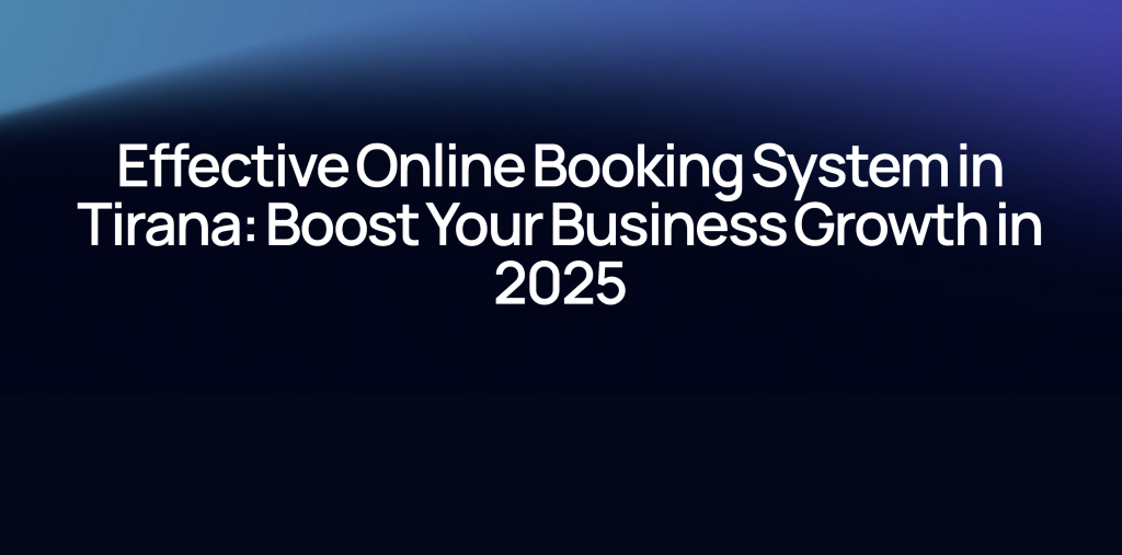 Web Development, SEO Optimization, White Label Website and SEO Services, online booking system Tirana